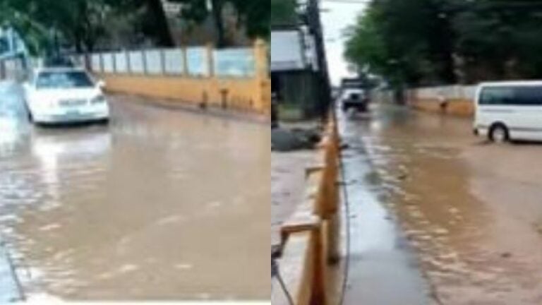 Inundaciones en Roatán