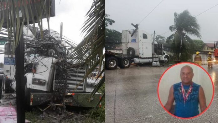 Trailero muere Puerto Cortés