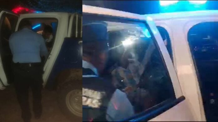 Mujer dio luz patrulla Choluteca