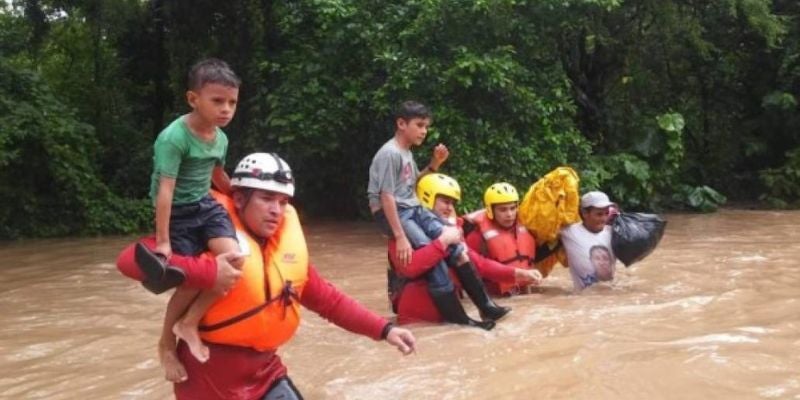 uerpo de bomberos registra 4 fallecidos tras intensas lluvias en el país