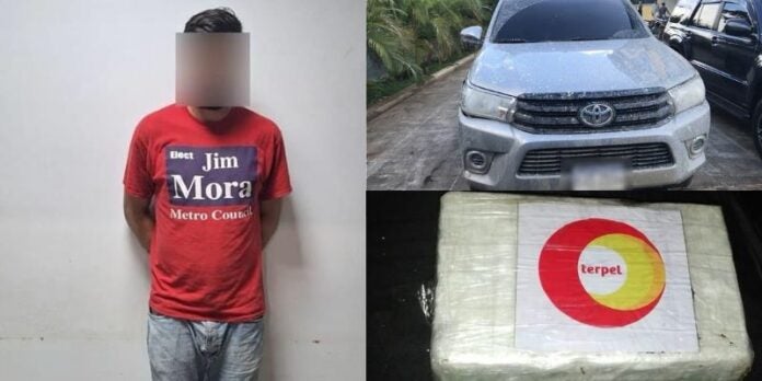 Cae un hombre con un kilo de cocaína en Dulce Nombre de Culmí, Olancho