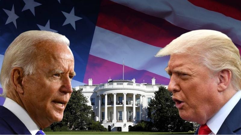 Trump supera a Joe Biden en sondeos de cara a elecciones de 2024