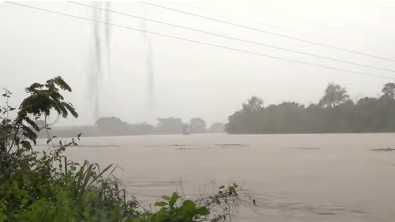¡Alarma! Reportan nueva crecida del río Ulúa, en El Progreso