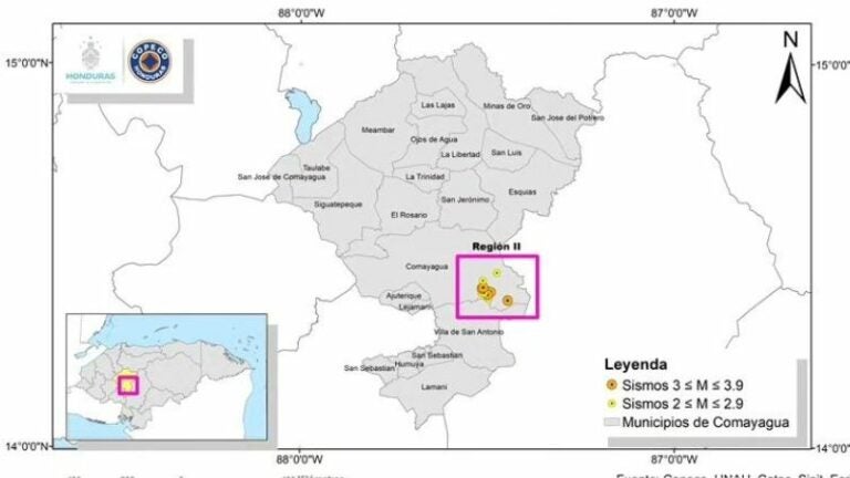 13 temblores enjambre sísmico