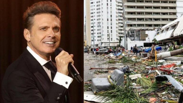 Luis Miguel dona dinero para damnificados en Acapulco