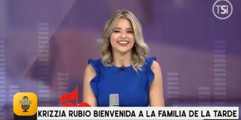 Krizzia Rubio se une temporalmente al programa "La Tarde"