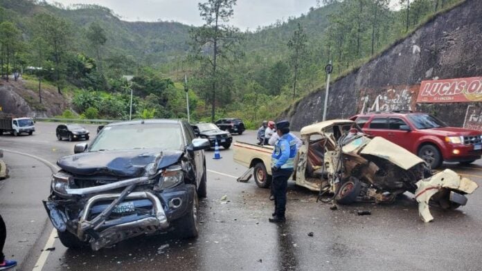 Muertes por accidentes de tránsito.