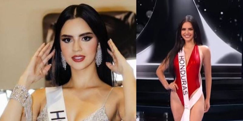 Video | Zuheilyn Clementente deslumbra con traje de baño rojo Miss Universo 2023