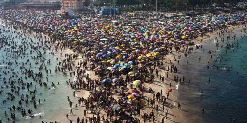 ¡Sensación de 53 grados! Río de Janeiro registra nuevo récord de calor