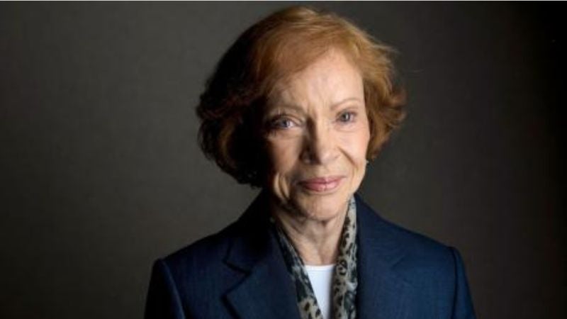 Muere la exprimera dama de EEUU, Rosalynn Carter, a los 96 años