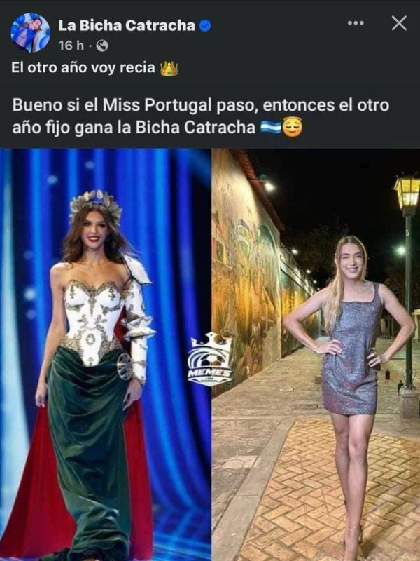 La Bicha Catracha en Miss Universo
