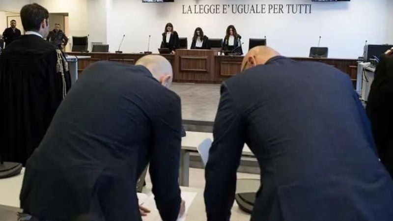 Justicia de Italia condena a 207 personas en macrojuicio a la mafia
