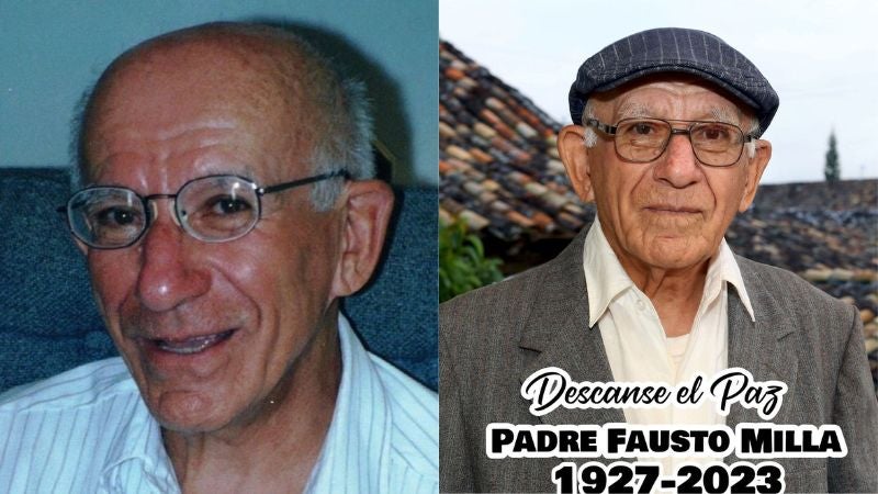 Muere padre Fausto Milla