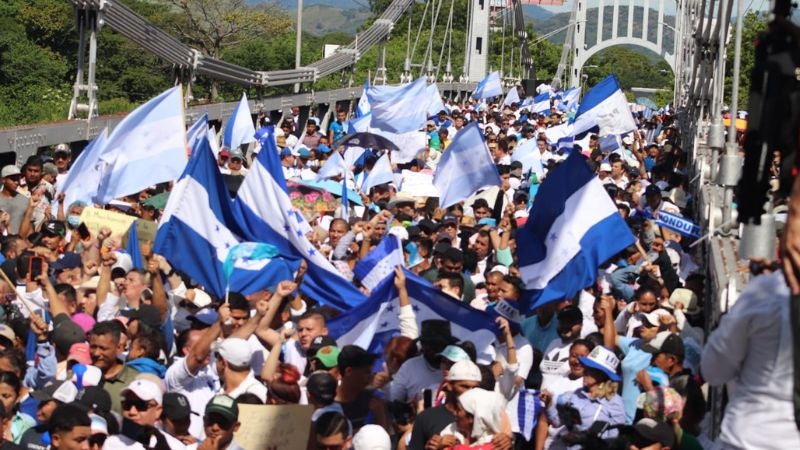 BOC realiza nueva marcha en Choluteca