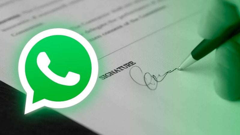 WhatsApp integra nueva función para firmar documentos desde la app