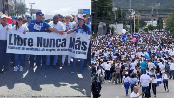 Boc anuncia marcha en Olanchito