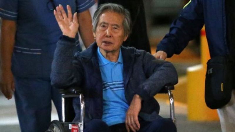 Justicia de Perú envía a un juez decisión de restablecer indulto a Fujimori