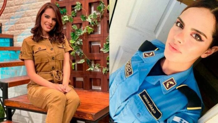 policía hondureña al Miss Honduras