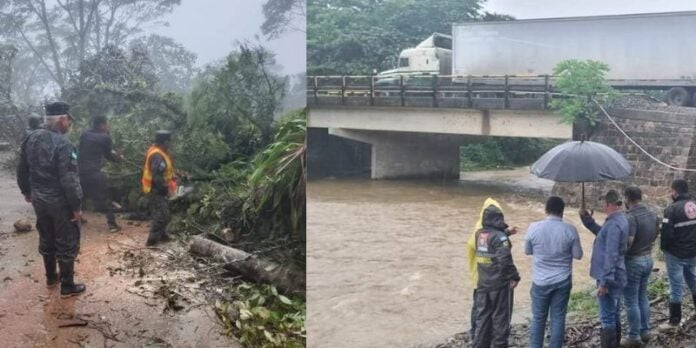 Casi siete mil personas incomunicadas en Quimistán por crecida de río Cuyamel