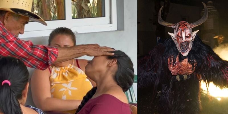 Amarran a mujer supuestamente atormentada por un demonio en Olancho 