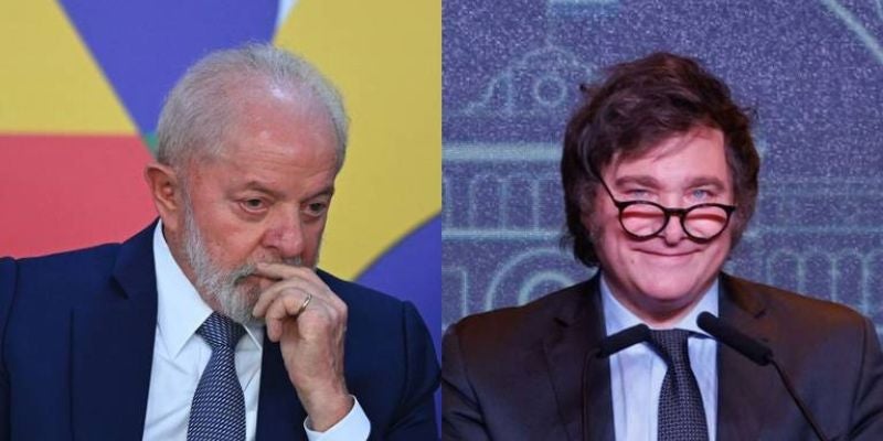 Milei invitó a Lula a su toma de posesión, según cancillería brasileña