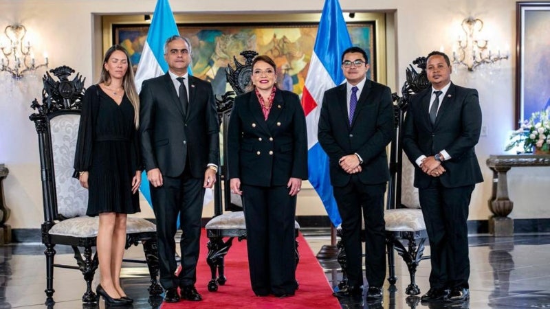 Embajador de República Dominicana en Honduras, Luis García Mercado.