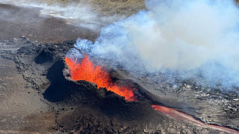 Islandia erupción volcánica
