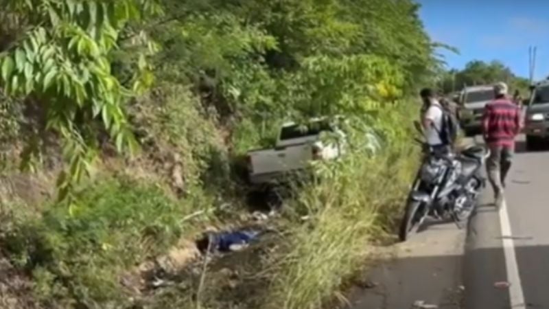 mata a motociclista carretera Olancho