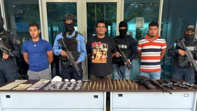 Desarticulan banda Criminal denominados “Los Palma” en Olancho