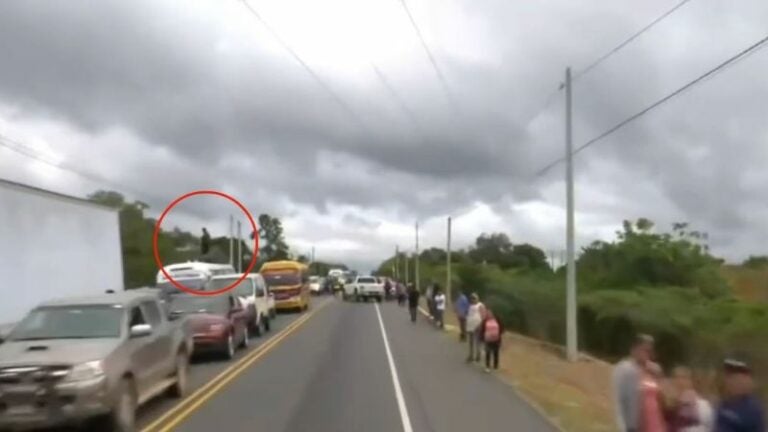 Aseguran haber visto a un "fantasma" donde ocurrió accidente en carretera a Olancho