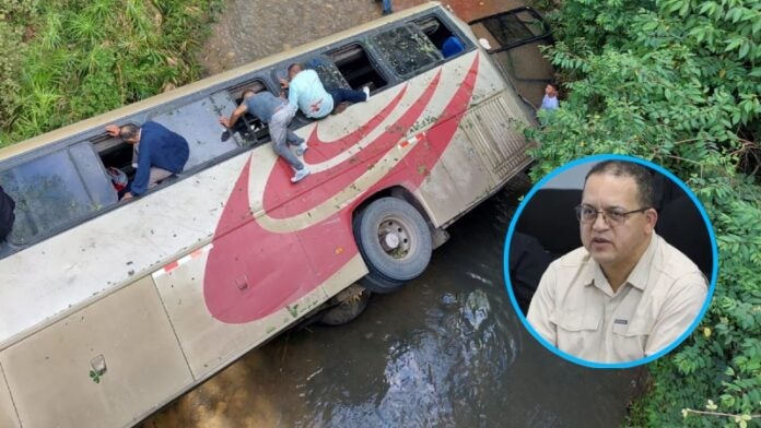 Accidente carretera a Olancho