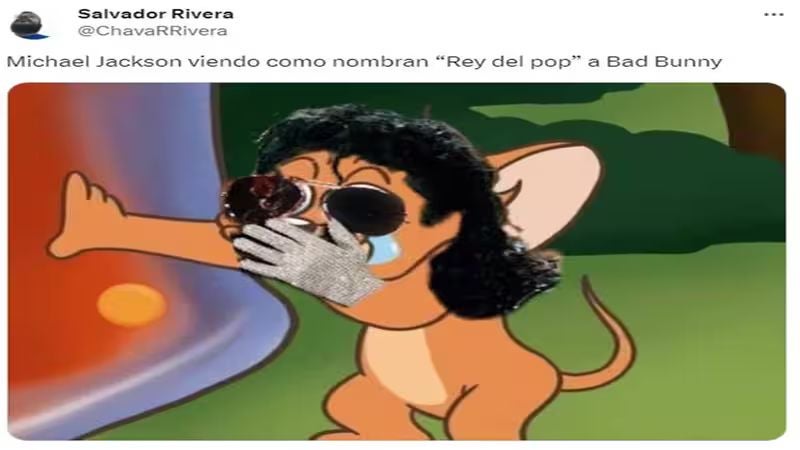Los mejores memes por nombramiento de Bad Bunny como rey del pop