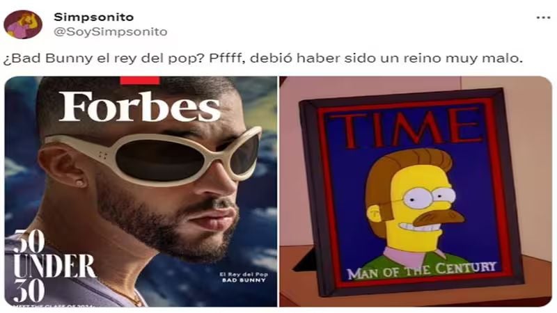 Los mejores memes por nombramiento de Bad Bunny como rey del pop