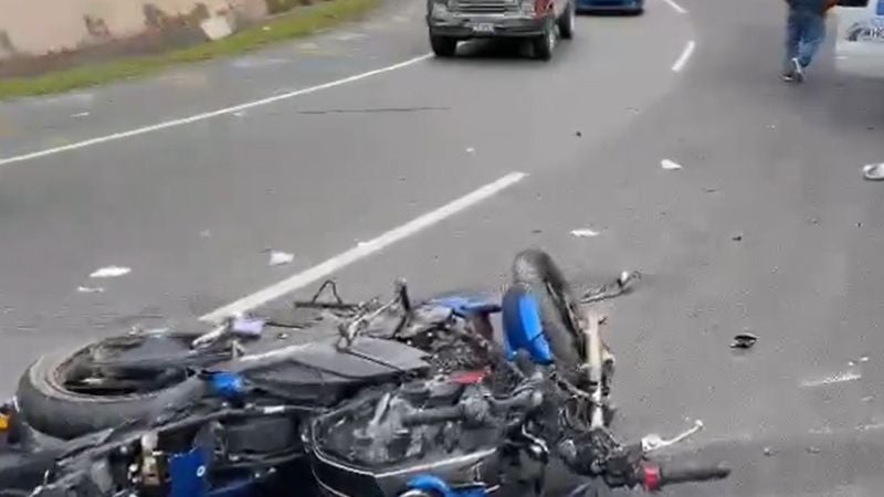 Muerto accidente moto Zambrano