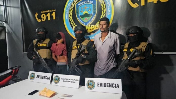 captura por extorsión en Yoro