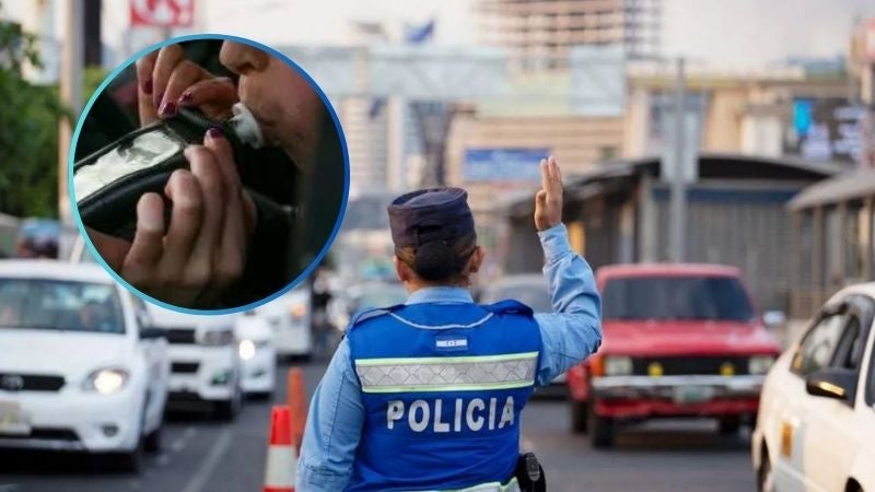 Hasta L12,000 por multas enfrentarán conductores en estado de ebriedad