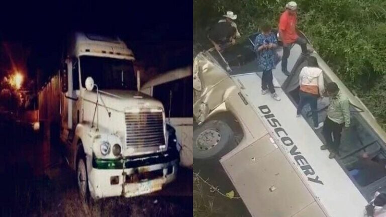 MP acusa a conductor de rastra por provocar accidente vial en carretera a Olancho