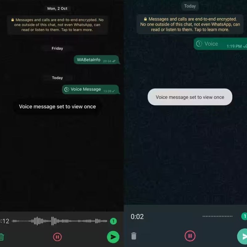  Whatsapp lanza mensajes de vox que desaparecen tras escucharlos