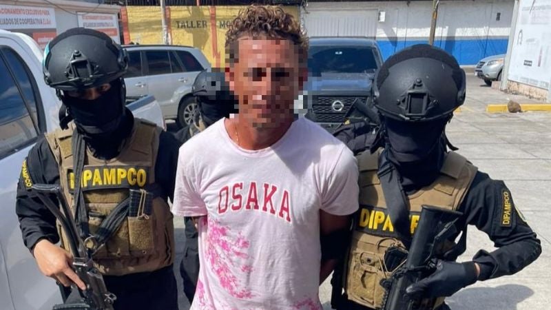 Capturan salvadoreño miembro de la MS acusado de terrorismo en ese país
