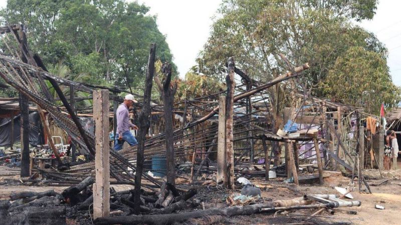 Nueve personas mueren electrocutadas en un campamento ilegal en Brasil