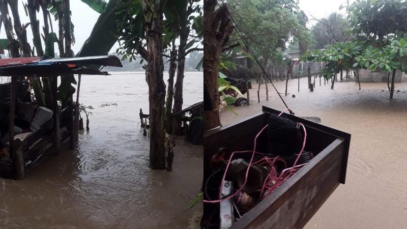 Inundaciones Omoa 