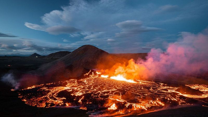 Erupción en Islandia