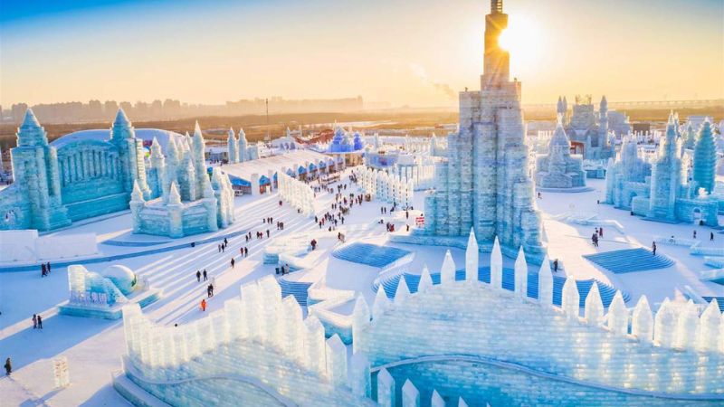 Así es Harbin, la sorprendente y hermosa ciudad de nieve y hielo en China