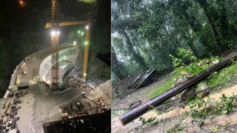 Fuertes lluvias dejan inundaciones en cuatro departamentos del país