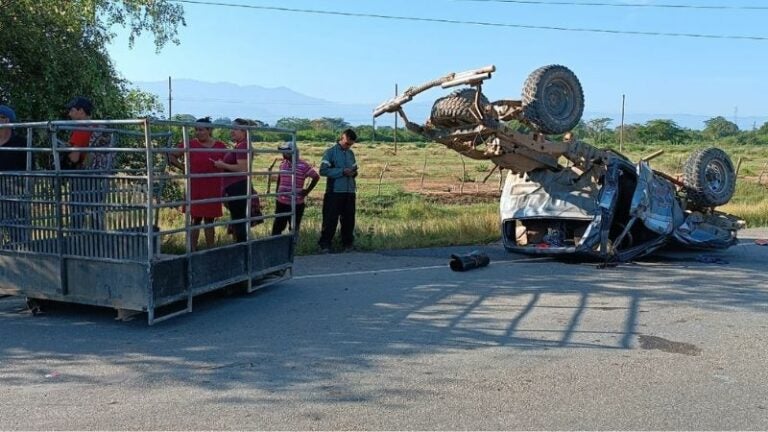 Accidente en Olanchito