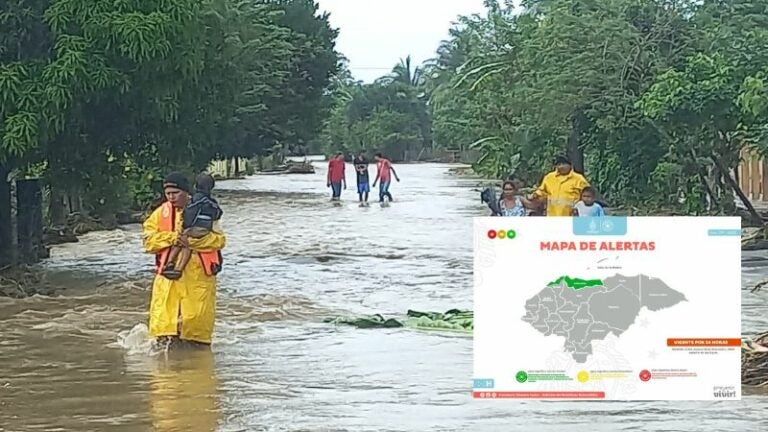 Alerta verde Omoa Atlántida