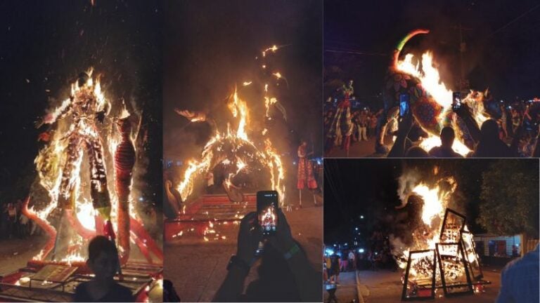 Quema Chimeneas Gigantes Trinidad