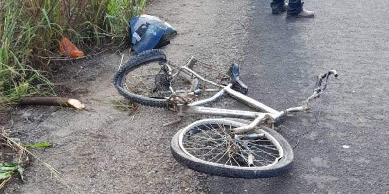 Atropellado por “carro fantasma” muere un ciclista en Cedros, FM