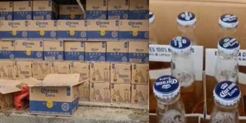 Detienen a un hombre por trasportar cervezas ilegalmente en Copán