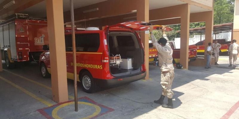 Cuerpo de Bomberos de Choluteca se queda sin ambulancia